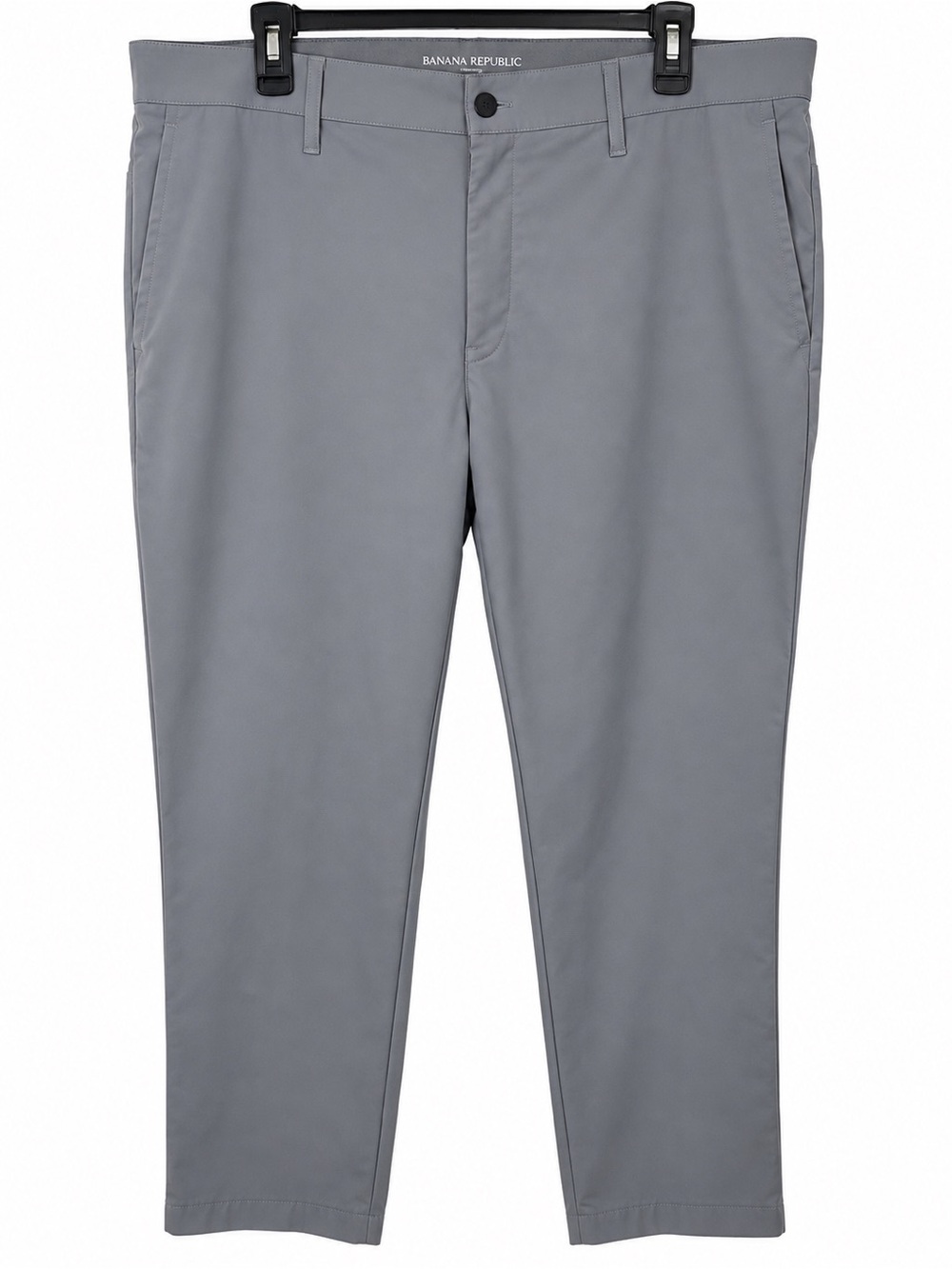 Banana Republic Men’s Pants 40x29 Gray Performance Stretch Chino Golf Casual